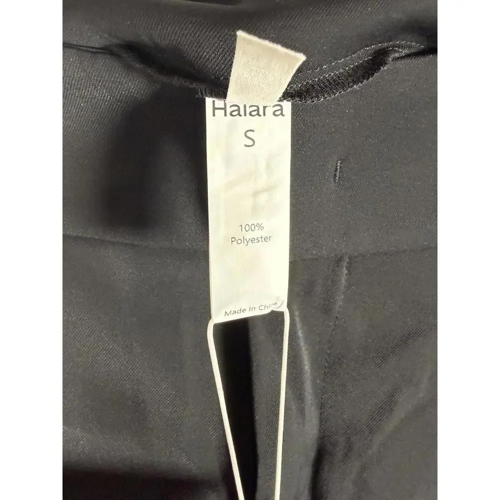 NWT Halara Black High Waisted Pleated Shorts Dressy Casual Size Small - Picture 4 of 5